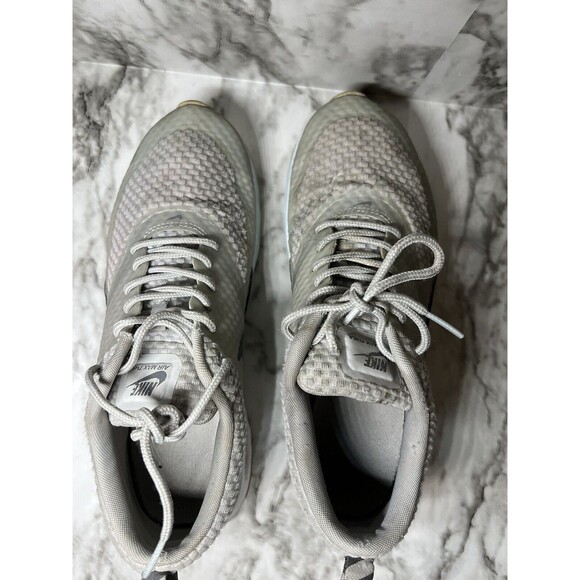 NIKE Air Max THEA Print Mesh Running Sneaker Light Base Grey Women's Size 9.5 - Picture 6 of 6